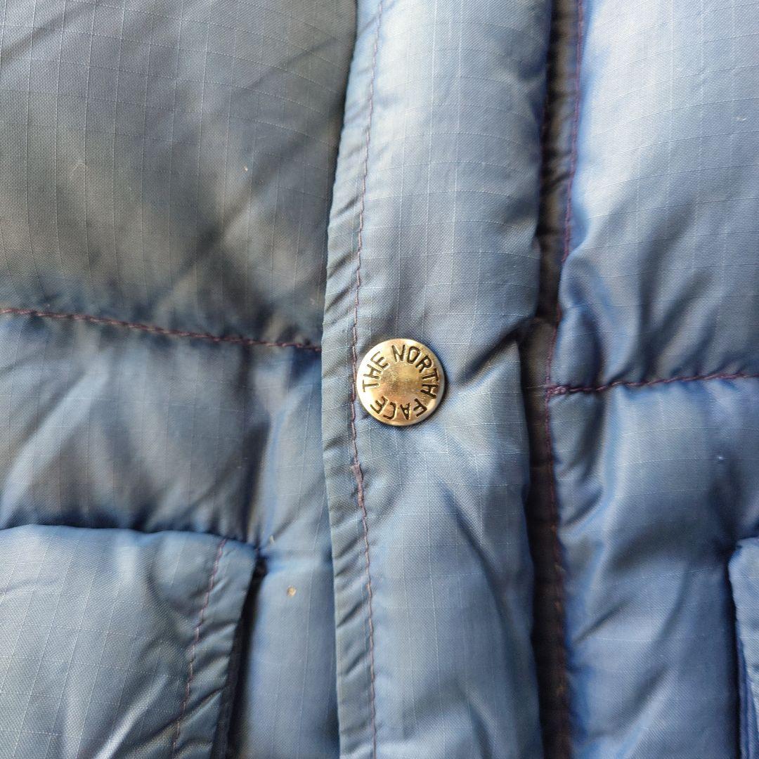 70s NORTHFACE ripstop down jacket L USA
