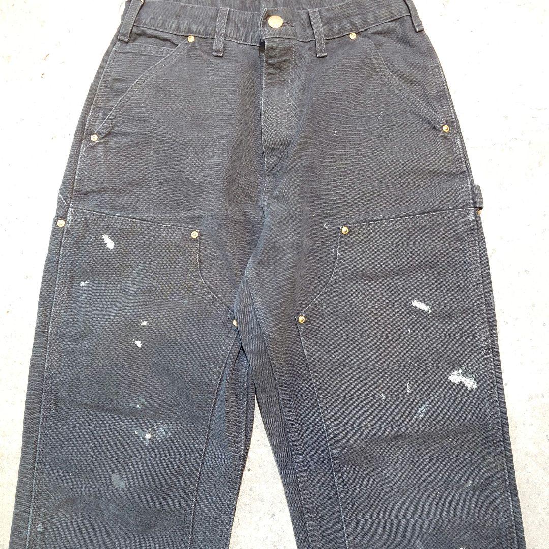 CARHARTT double knee black W30 L32 Made in USA