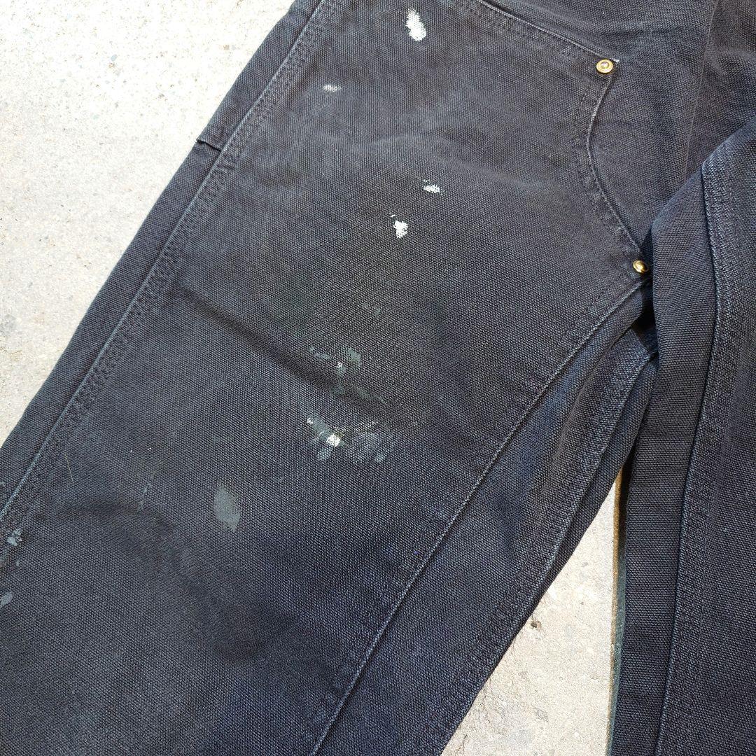 CARHARTT double knee black W30 L32 Made in USA
