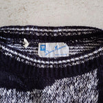 画像をギャラリービューアに読み込む, Uded allover knit made in ITALY 古着　ユーズド　柄物ニット　イタリア製　XL
