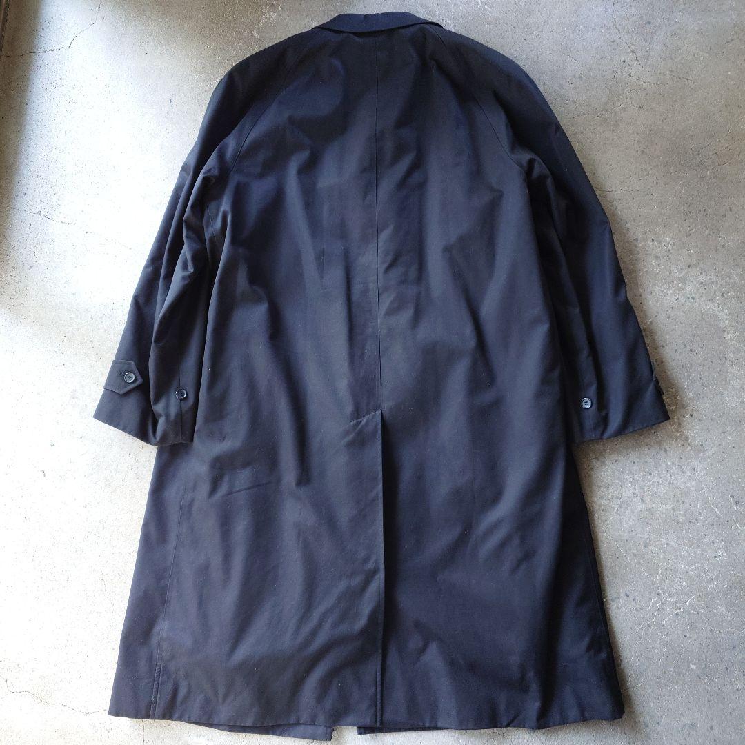 BURBERRY LONDON trench coat black L nova check