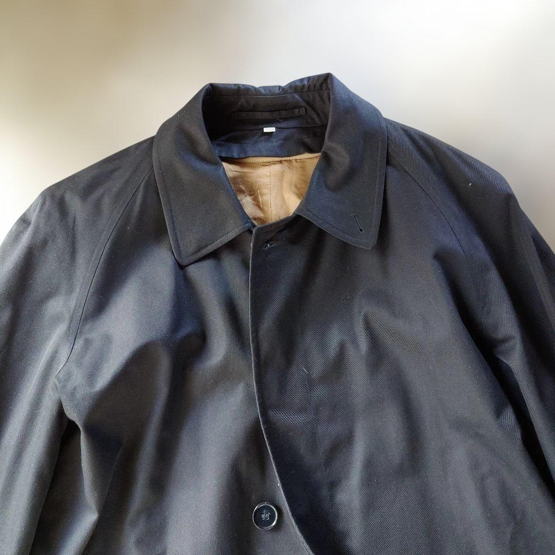 BURBERRY LONDON trench coat black L nova check