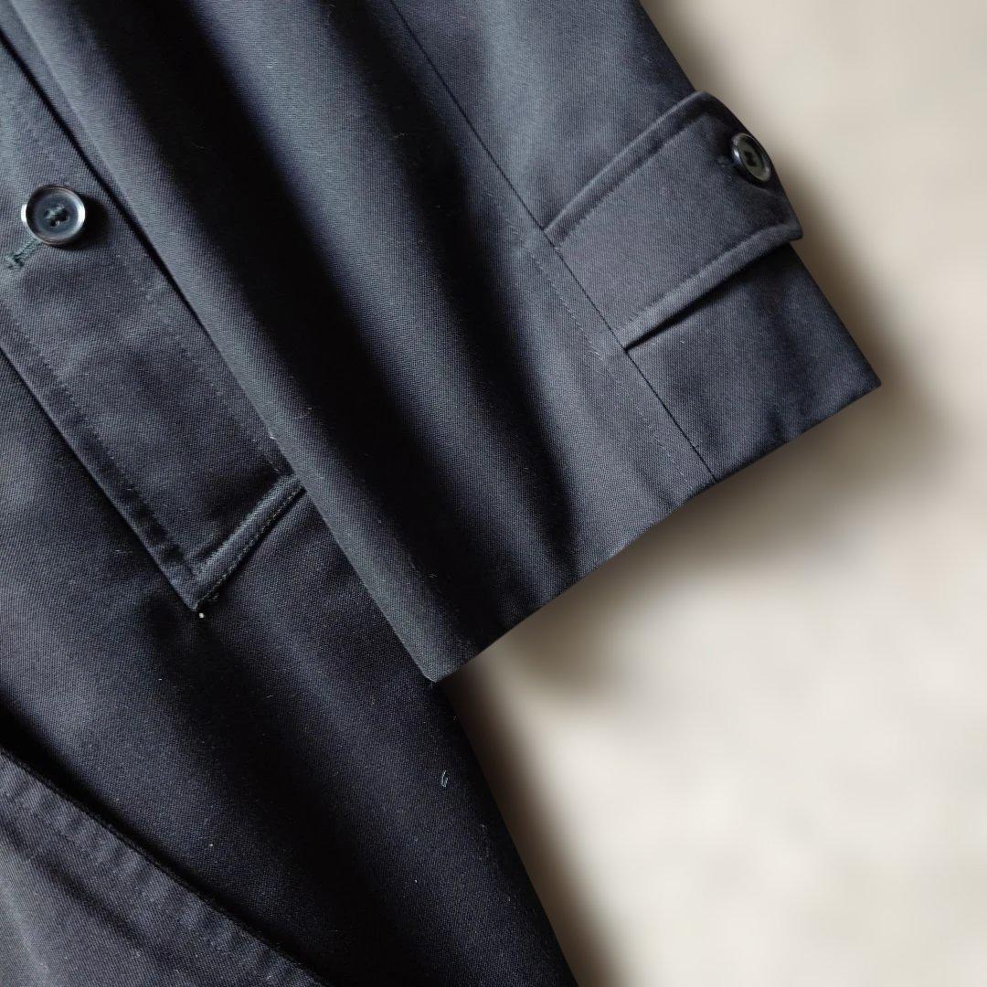 BURBERRY LONDON trench coat black L nova check