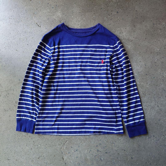 poloralphlauren women border ls tee 150