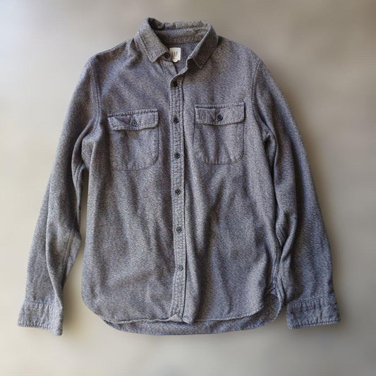 GAP black chambray work shirts M