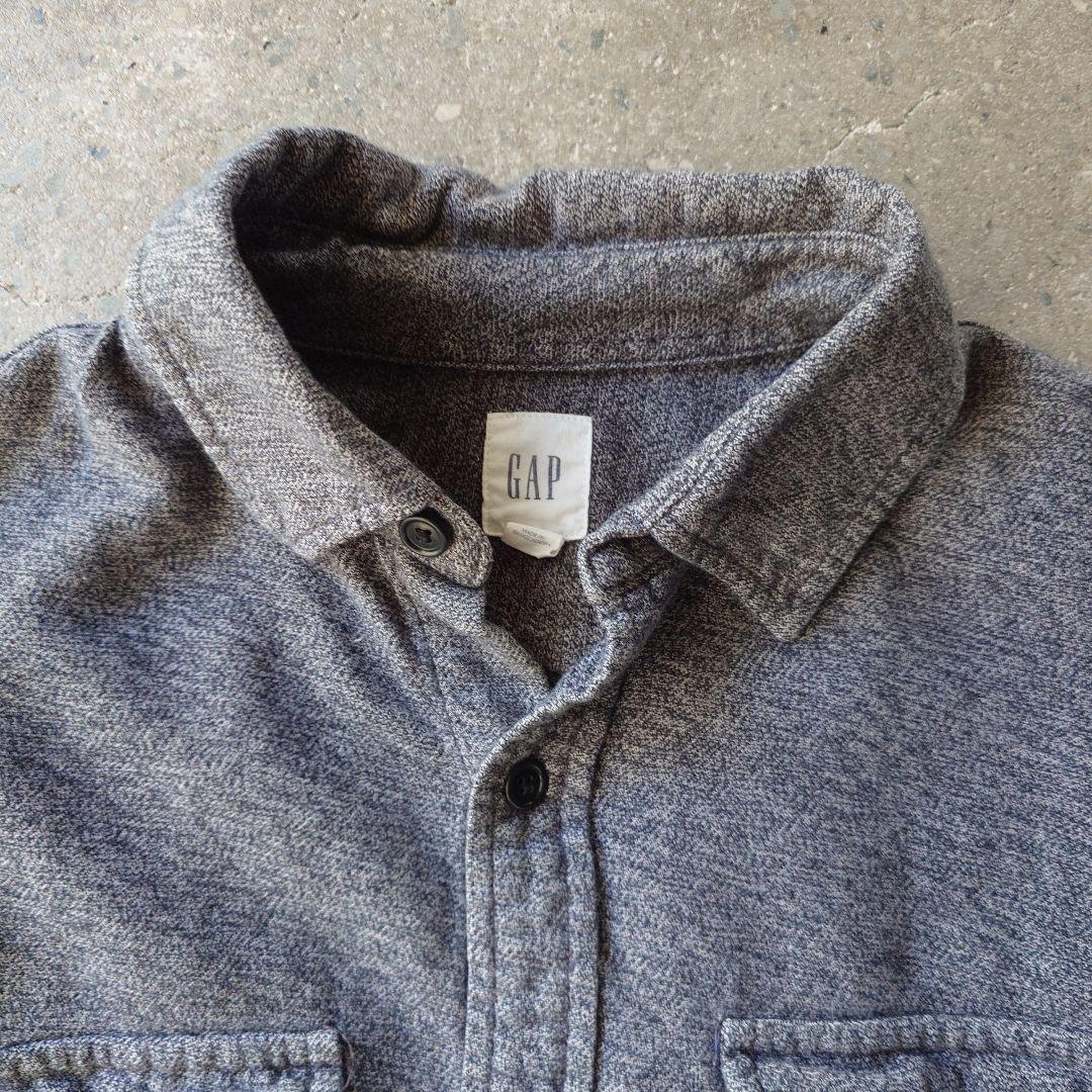 GAP black chambray work shirts M
