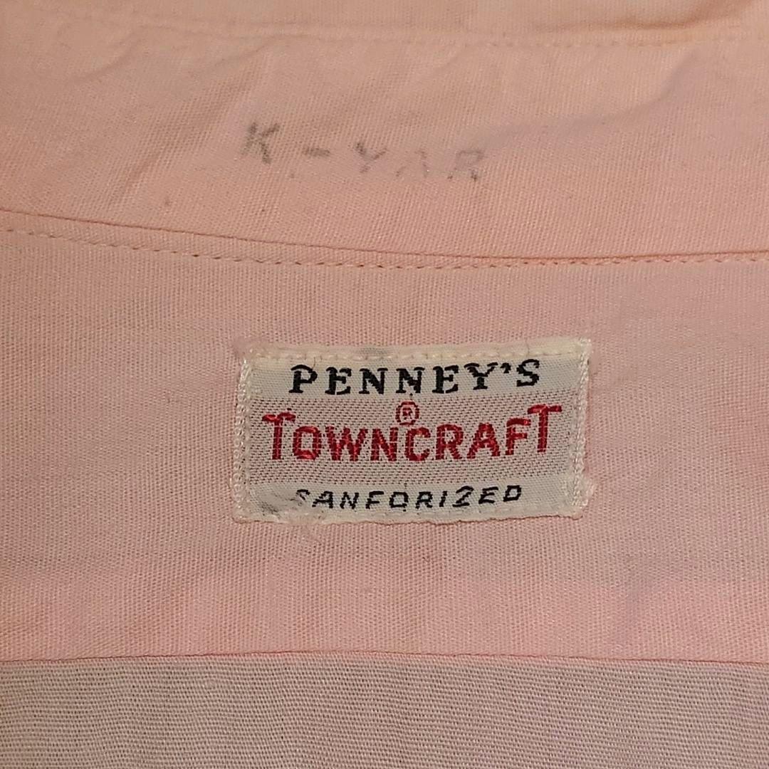 Penny’s　Towncraft 60’ｓdress shirts 15 1/2
