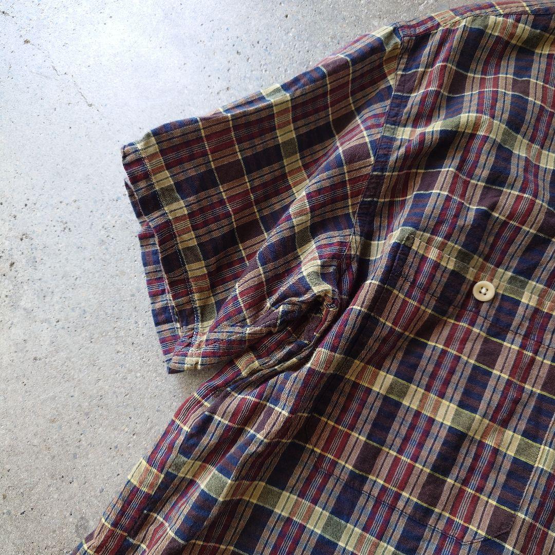POLOJEANS Madrass check ss shirts L