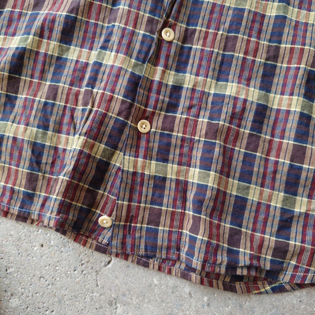 POLOJEANS Madrass check ss shirts L