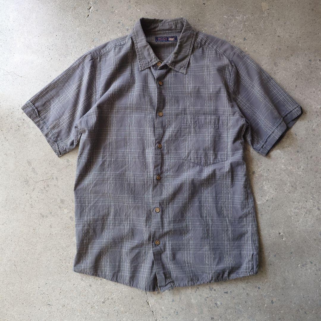 ARROW rayon ss shirts M