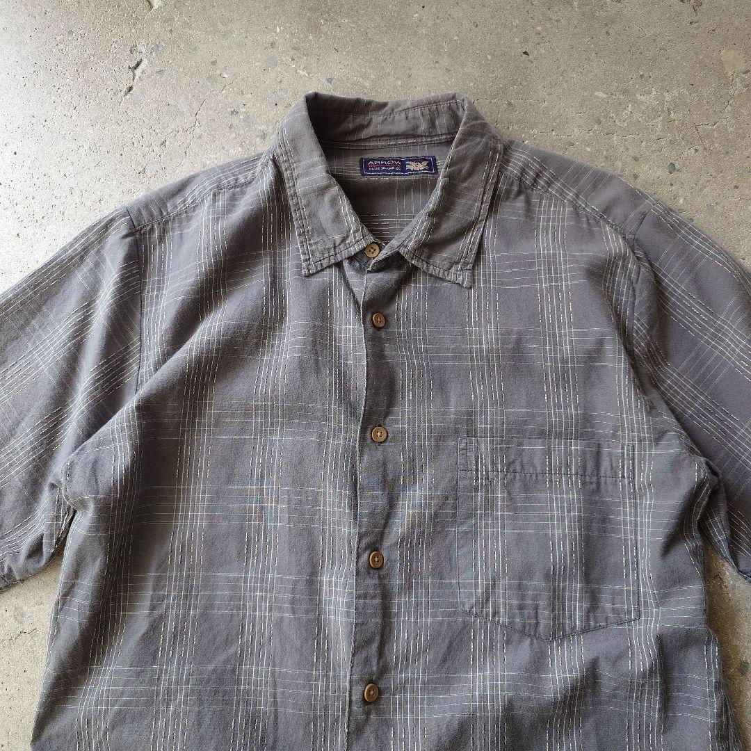 ARROW rayon ss shirts M