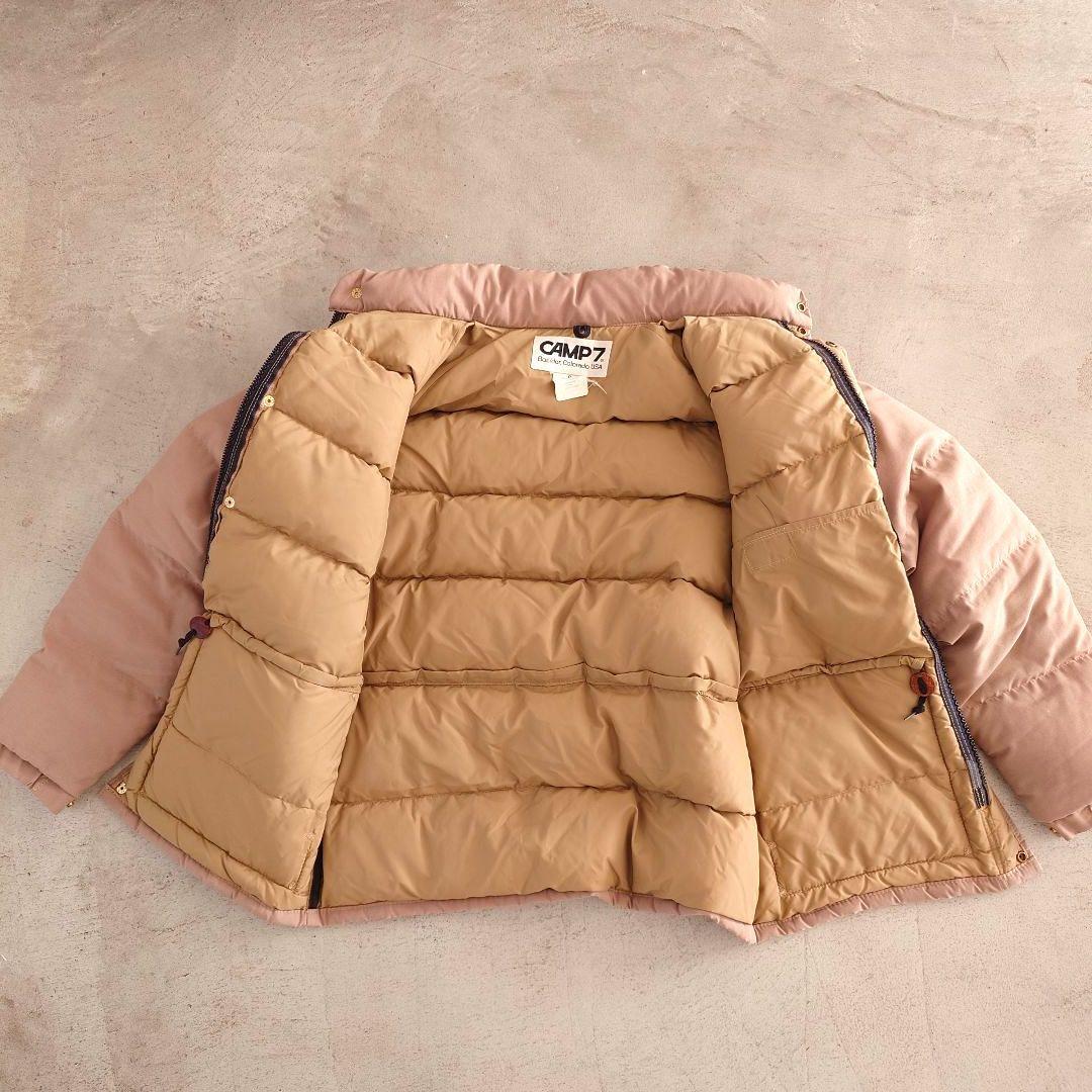 OLD CAMP7 DownJacket MADE IN  USA古着　CAMP7 ダウンジャケット S アメリカ製　ユニセックス