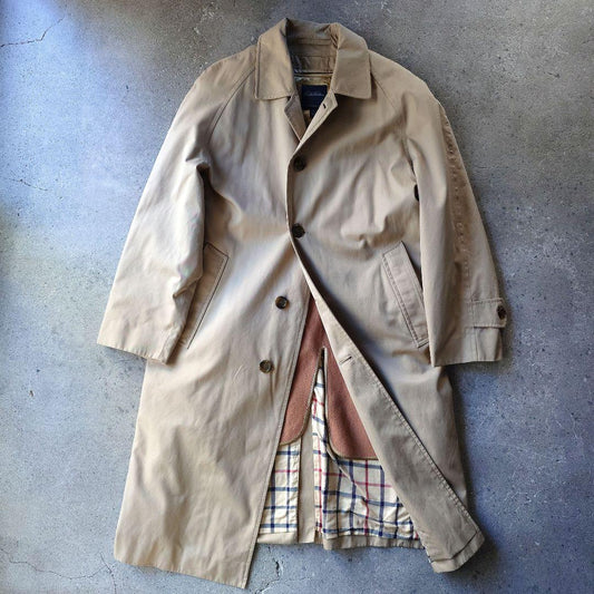 Brooksbrothers trenchcoat USA L 希少　アメリカ製　ブルックスブラザーズ　スプリング　トレンチコート