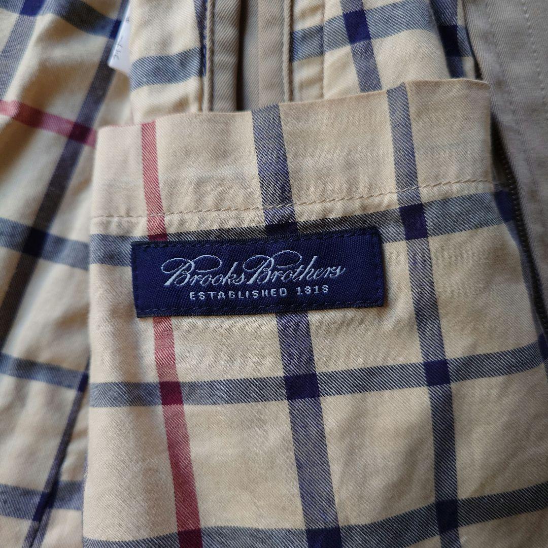 Brooksbrothers trenchcoat USA L 希少　アメリカ製　ブルックスブラザーズ　スプリング　トレンチコート