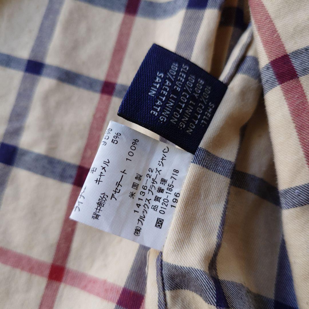 Brooksbrothers trenchcoat USA L 希少　アメリカ製　ブルックスブラザーズ　スプリング　トレンチコート