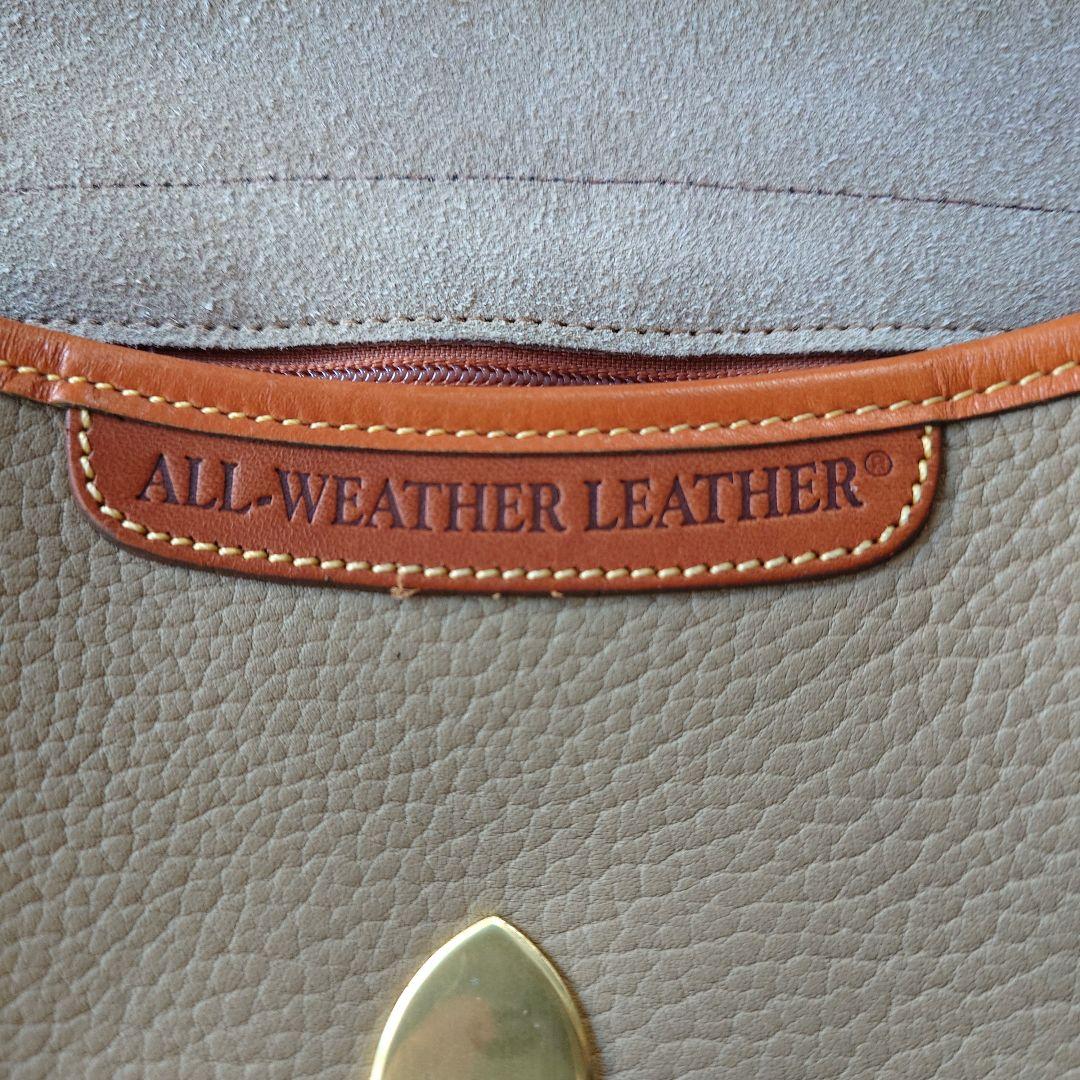 DOONEY&BOURKEY Made in USA  アメリカ製　レザーショルダーバッグ