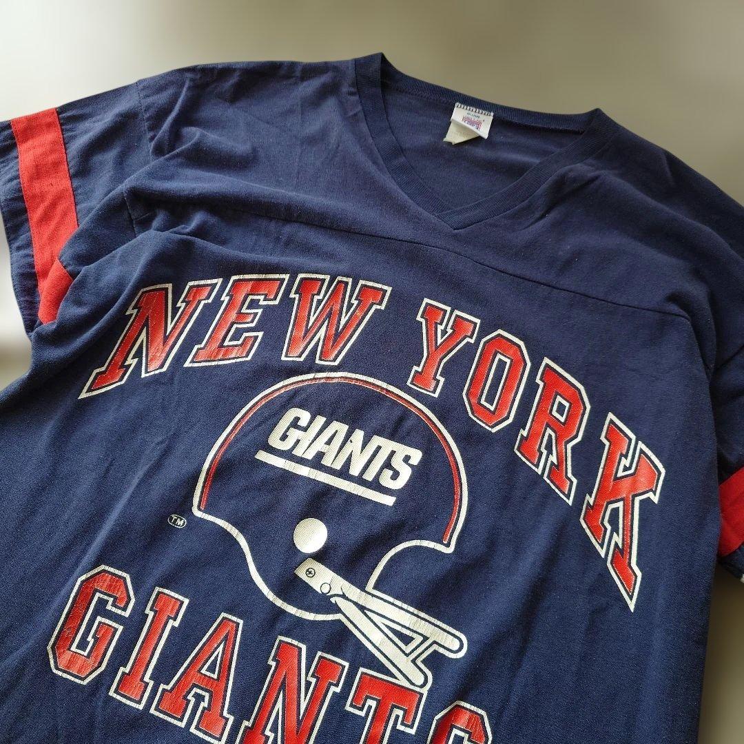 90s made in USA football tee NEWYORK GIANTS L