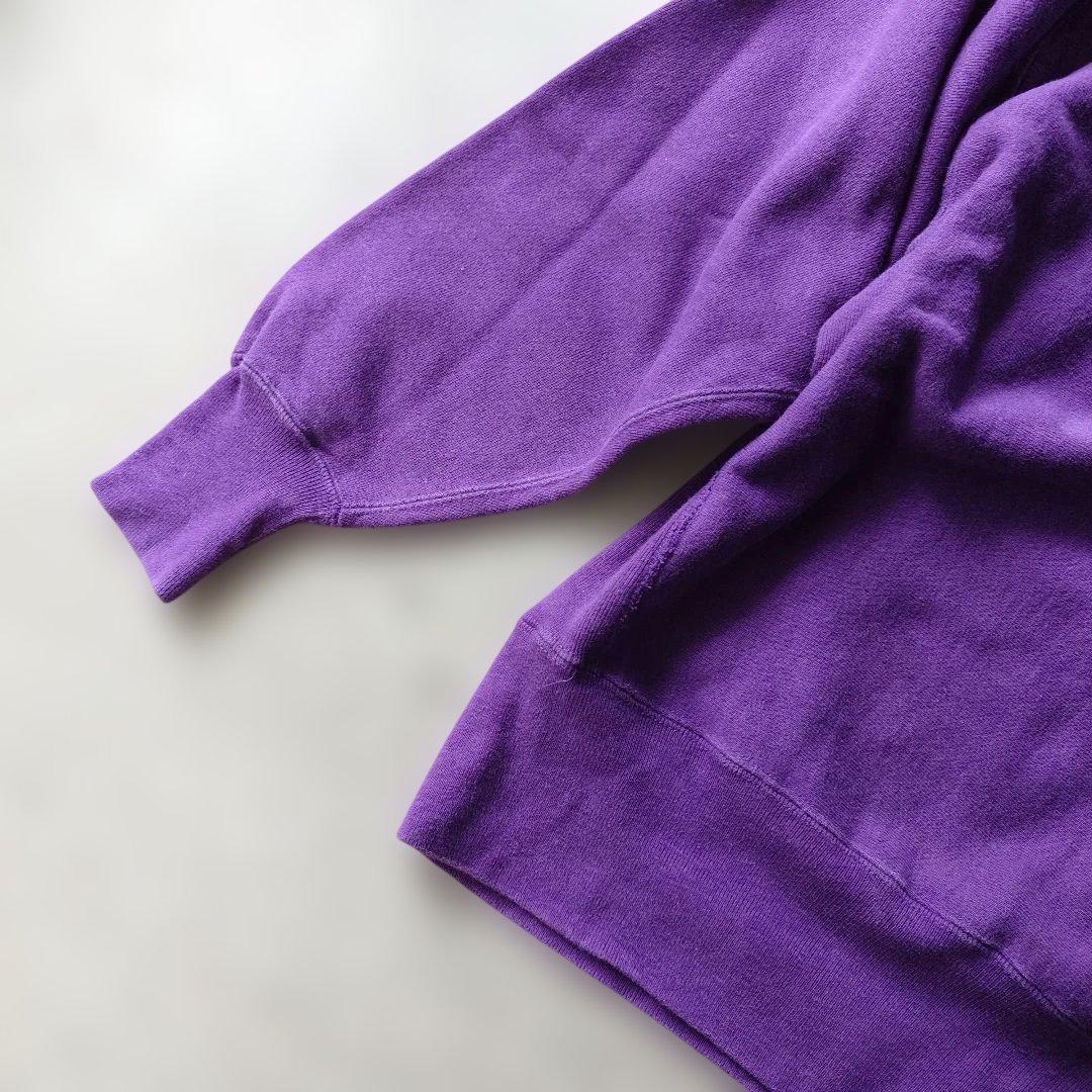 90s champion reverse weave sweat USA puple 目なし