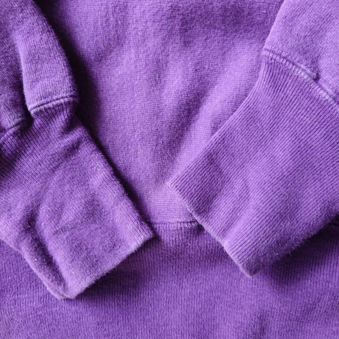 90s champion reverse weave sweat USA puple 目なし