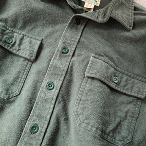 L.LBEAN shamore cotton flannel shirts XL エルエルビーン　シャモア　コットンフランネルシャツ　XL