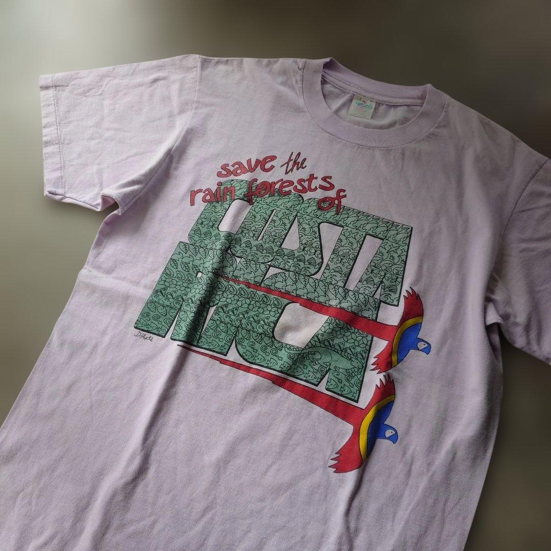 90s single COSTARICA Tee L