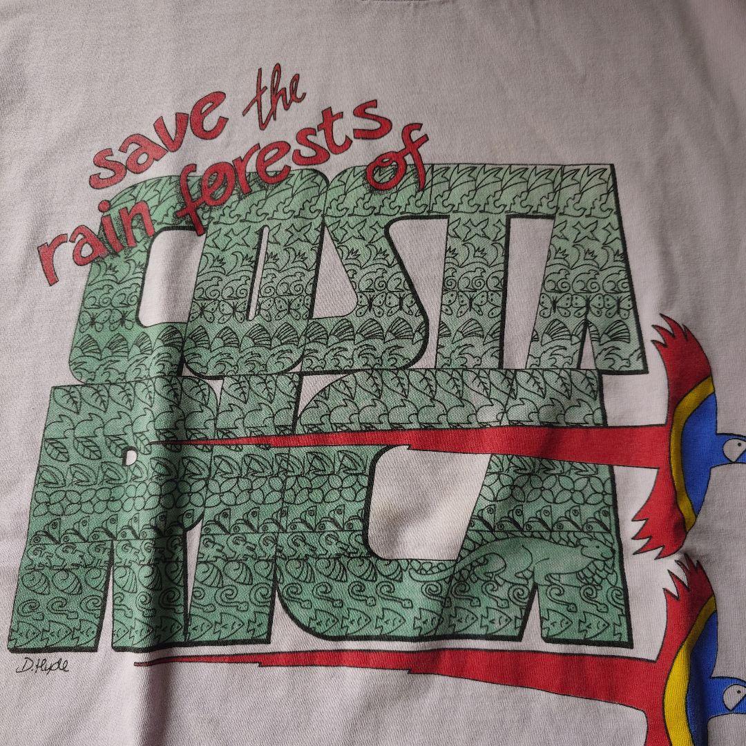 90s single COSTARICA Tee L