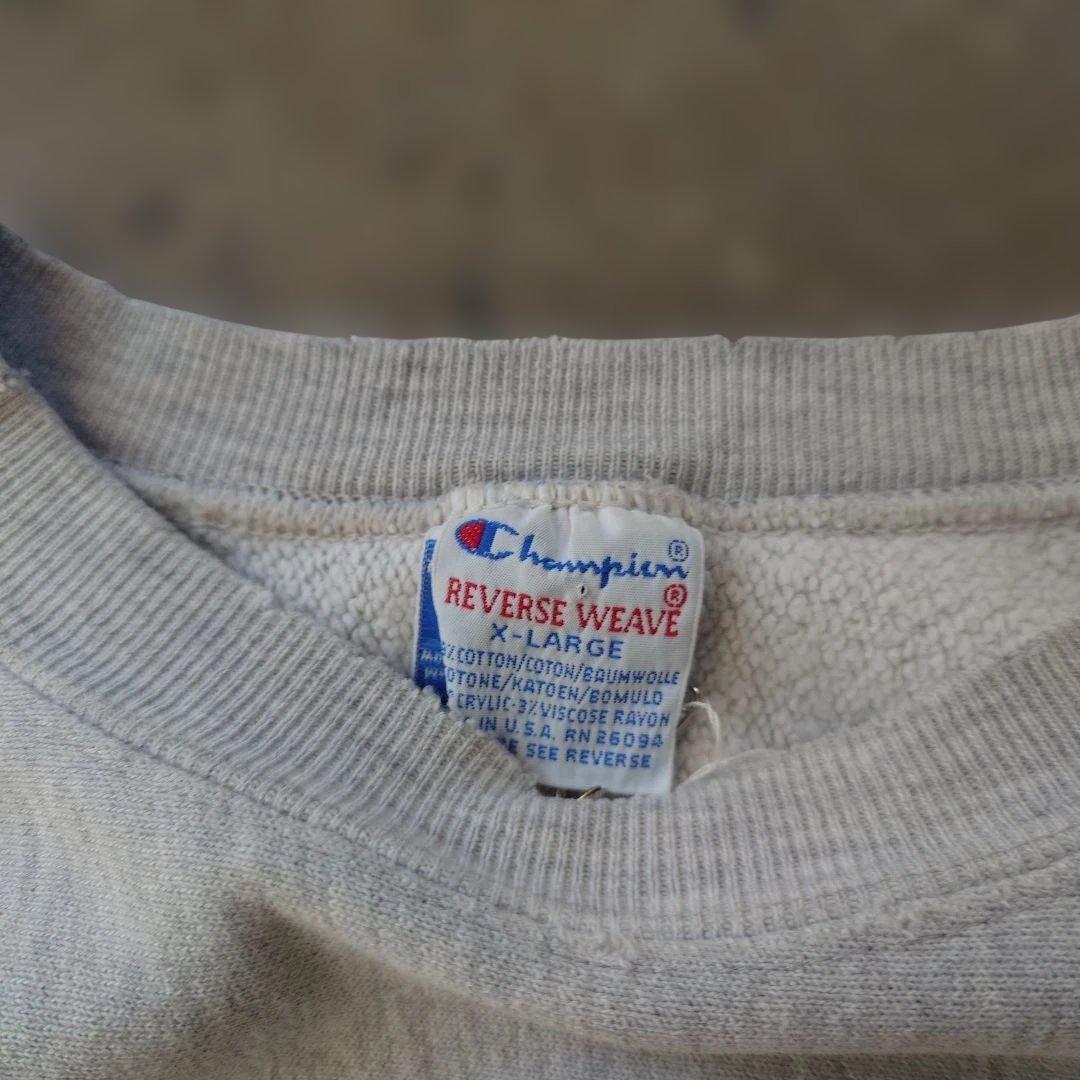 90s Champion reverse weave USA 袖目なし 囲み文字
