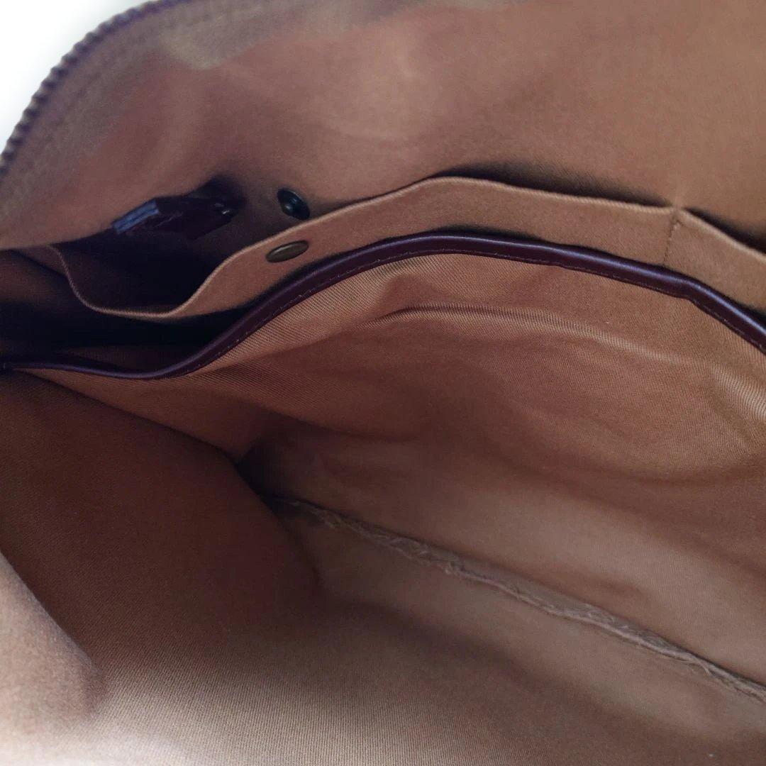 poloralphlauren canvas bag camel