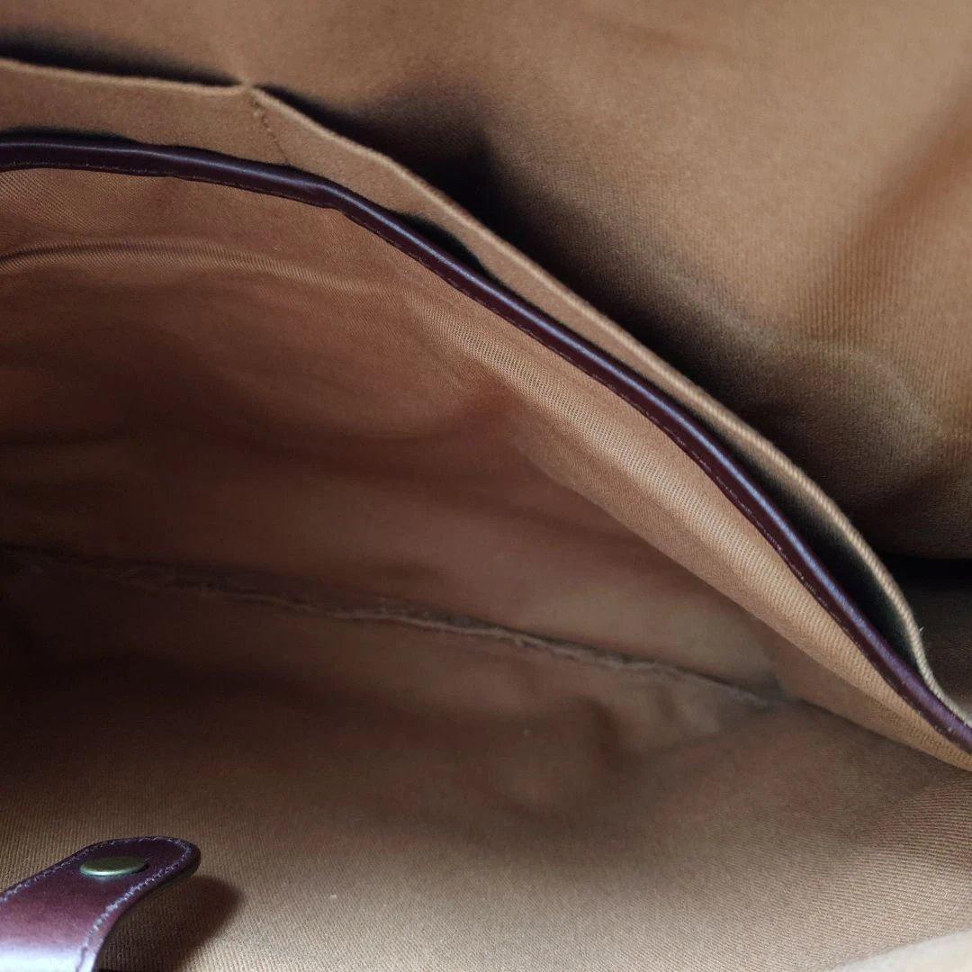 poloralphlauren canvas bag camel