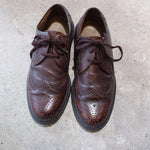 画像をギャラリービューアに読み込む, LLYOD&#39;S Wingtip Shoes Made in west Germany 91/2
