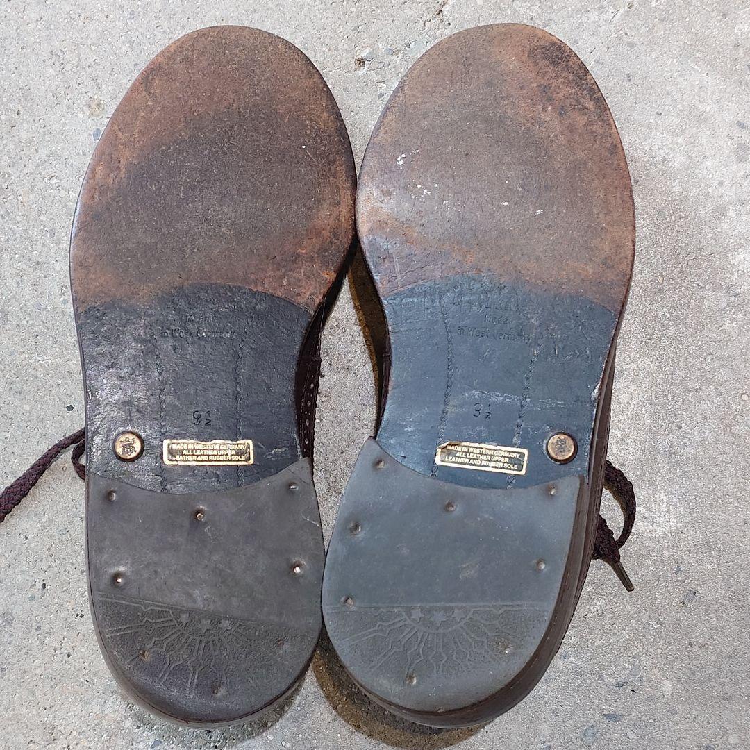 LLYOD'S Wingtip Shoes Made in west Germany 91/2