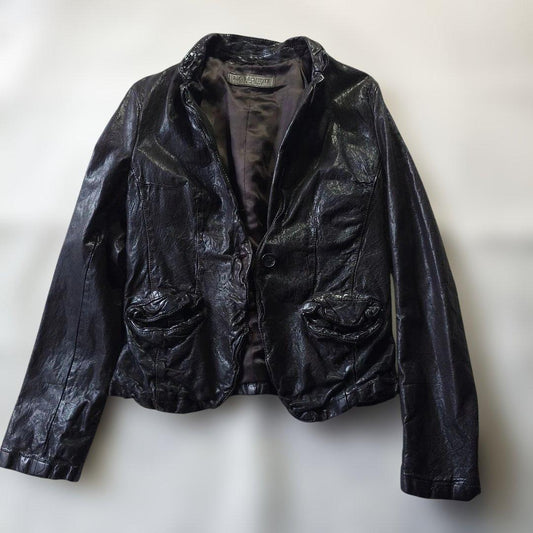 NeilBarrett women Leather Jacket XS italy