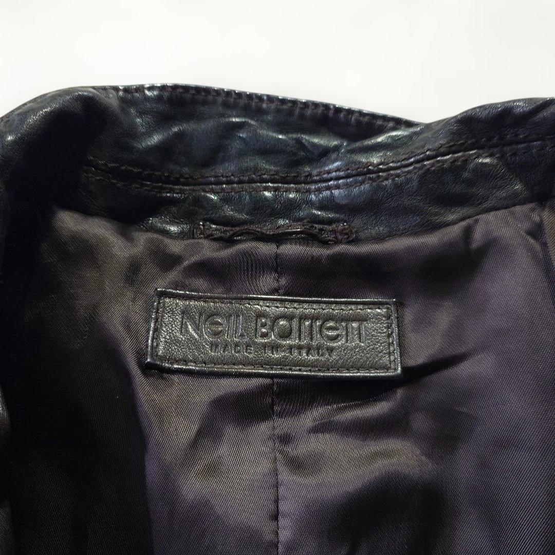NeilBarrett women Leather Jacket XS italy