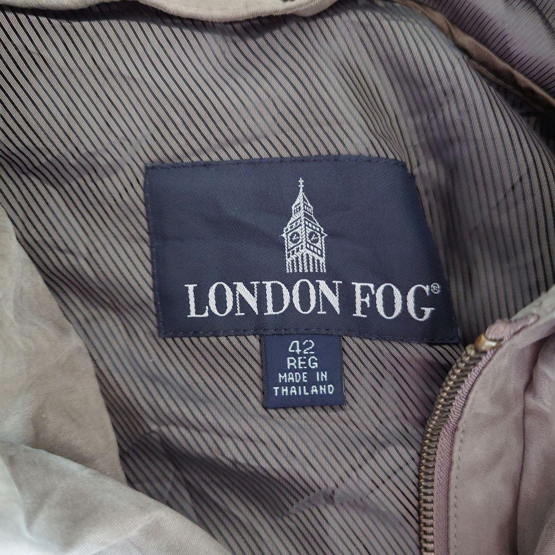 LONDON FOG　 stand military coat 42
