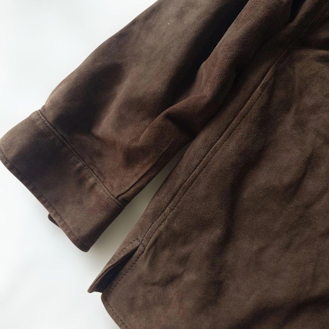 Brooksbrother Leather sheep suede shirts jacket sz S
