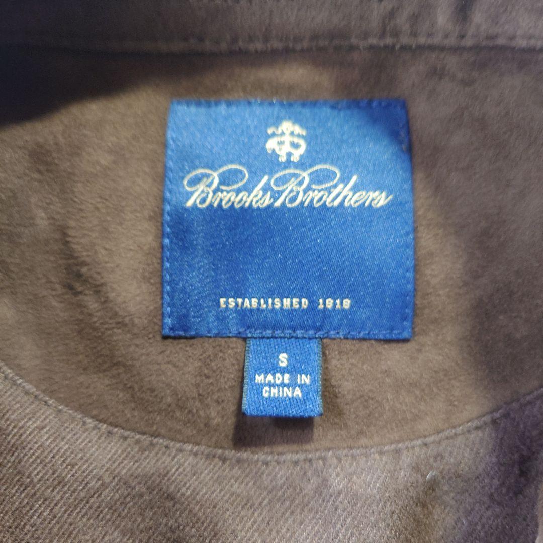 Brooksbrother Leather sheep suede shirts jacket sz S