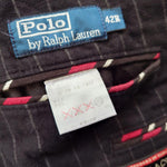 画像をギャラリービューアに読み込む, poloralphlauren stripe shirts moleskin L ラルフローレン　ストライプ　ジャケット　コットンモールスキン　L
