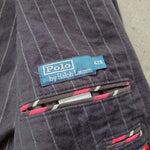 画像をギャラリービューアに読み込む, poloralphlauren stripe shirts moleskin L ラルフローレン　ストライプ　ジャケット　コットンモールスキン　L
