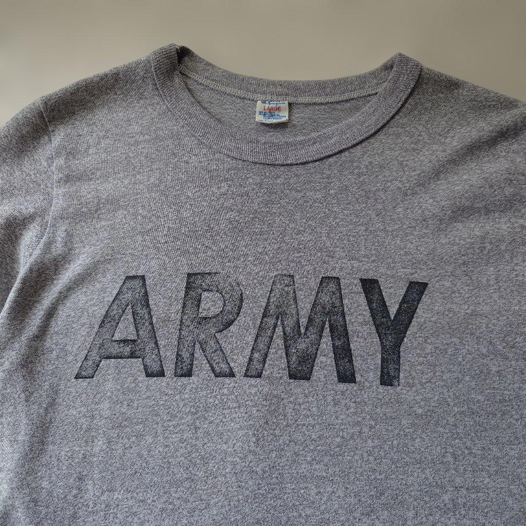 80s Champion tico tag ARMY tee L