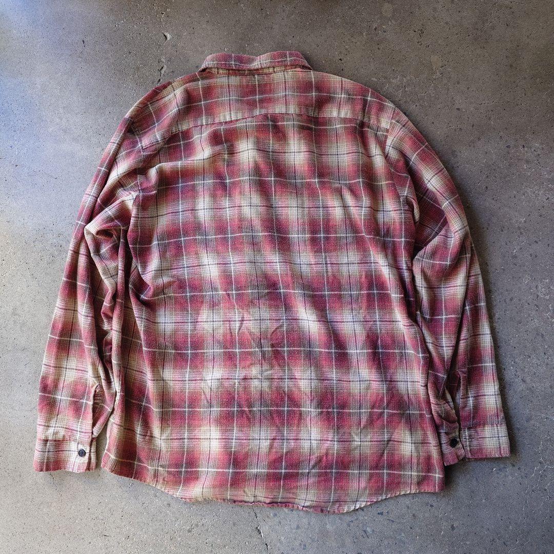 DEECEE ombre check print nel shirts XL