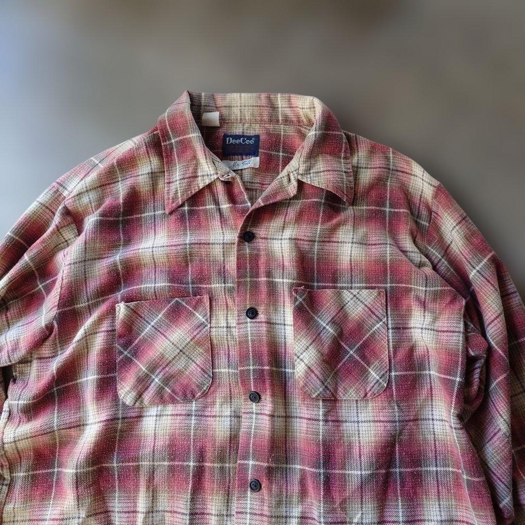 DEECEE ombre check print nel shirts XL