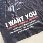 画像をギャラリービューアに読み込む, 古着vintage starwars tee ビンテージ　スターウォーズ　ダースベイダー　I WANT YOU XL
