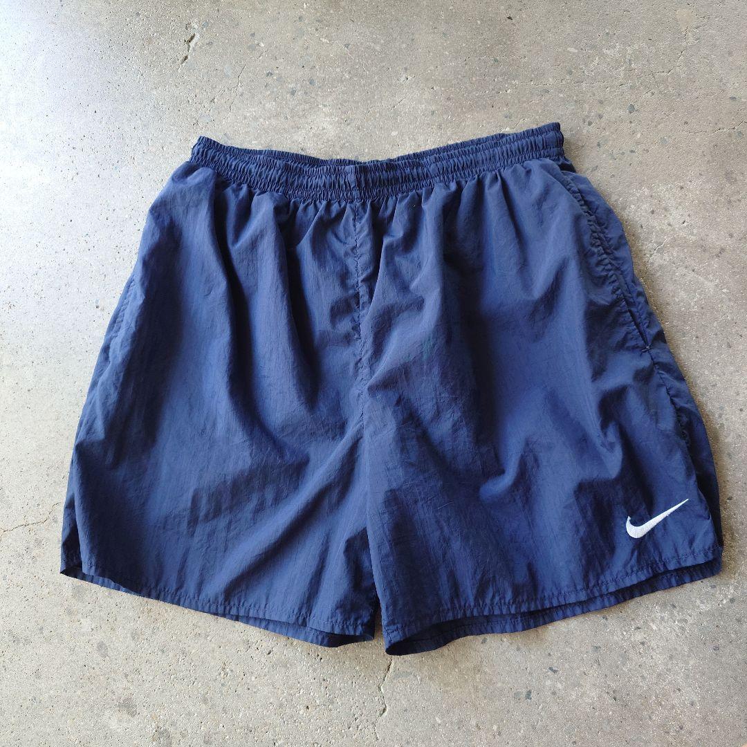 old nike nylon shorts L