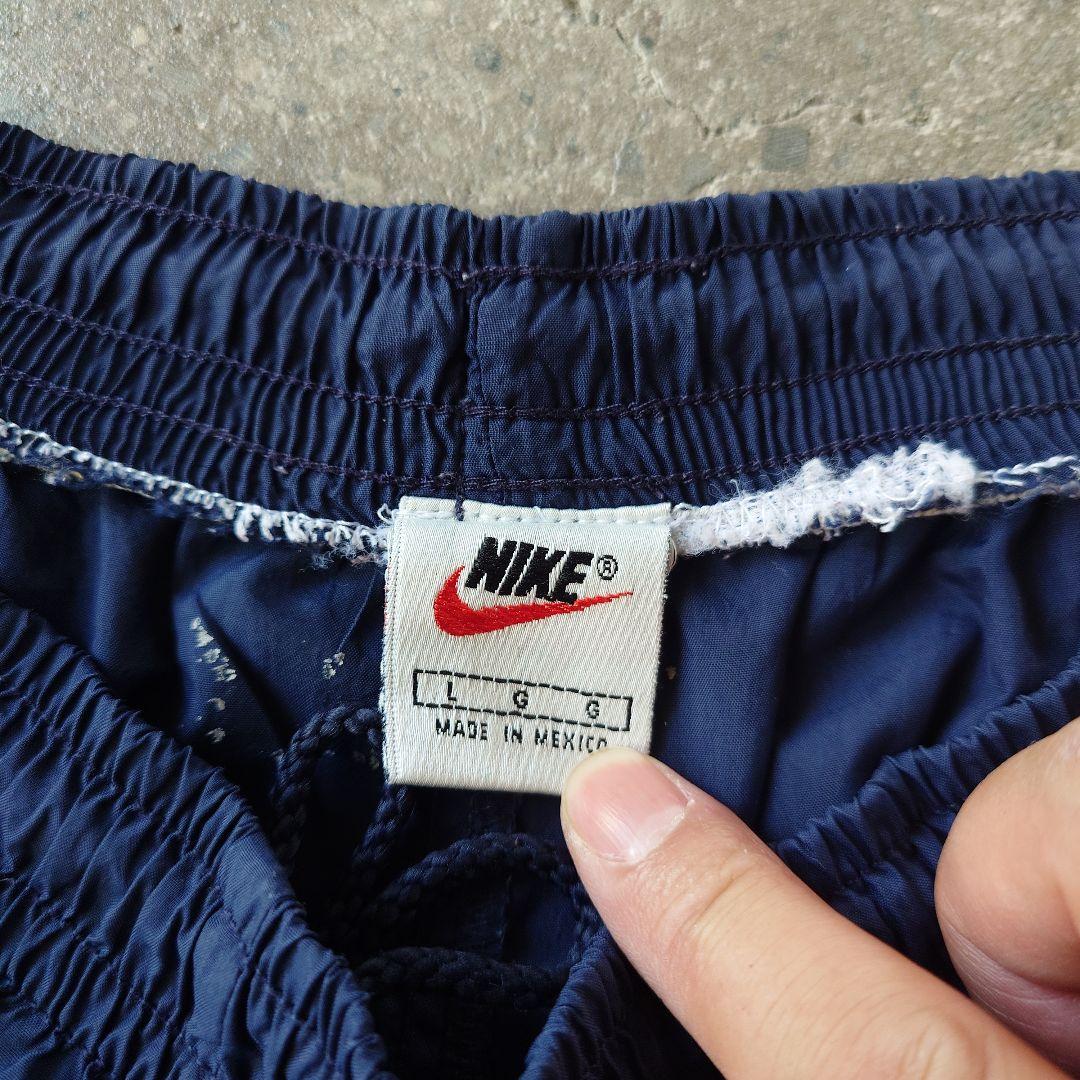 old nike nylon shorts L