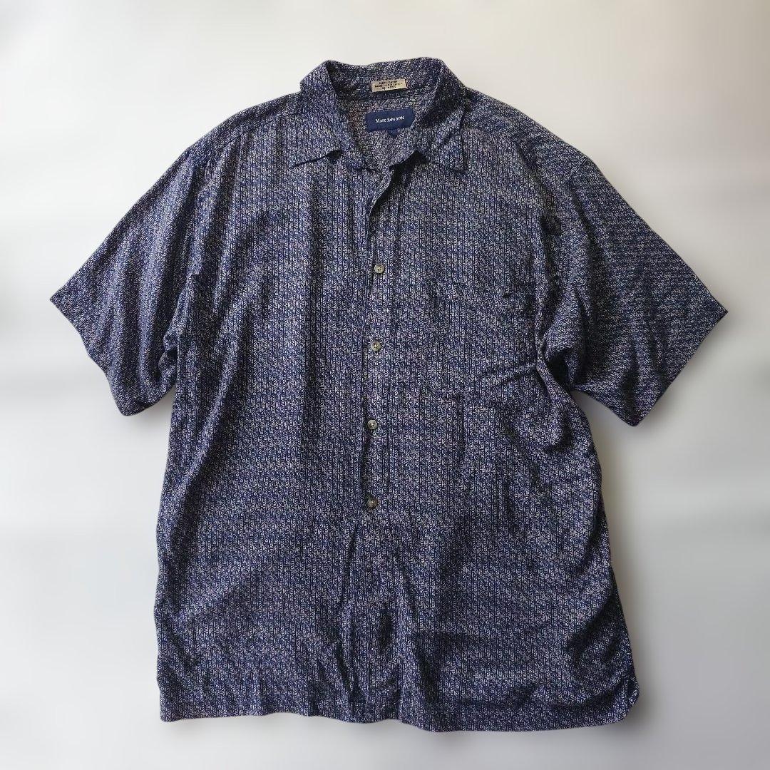 Marc Edwards rayon dot shirts L