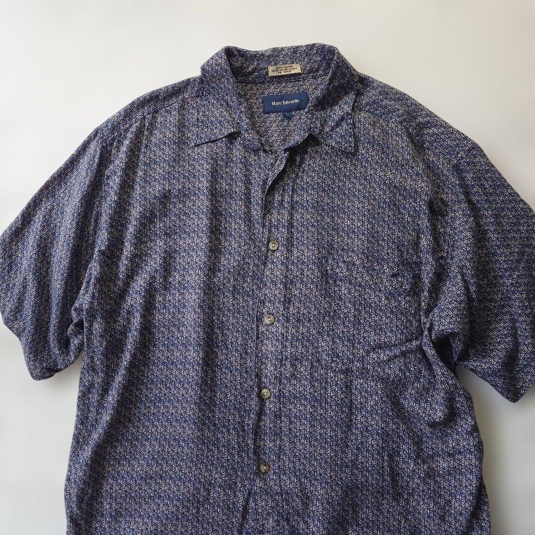 Marc Edwards rayon dot shirts L