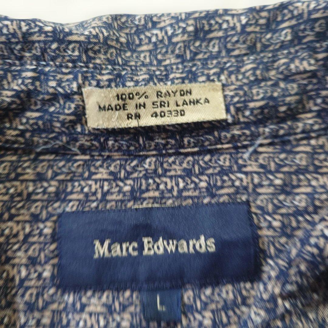 Marc Edwards rayon dot shirts L