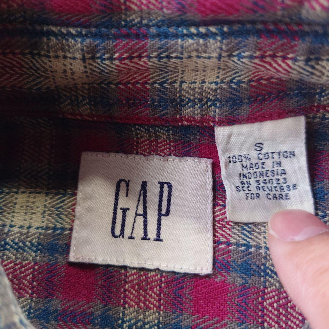 90s OLD GAP  flannel shirts S
