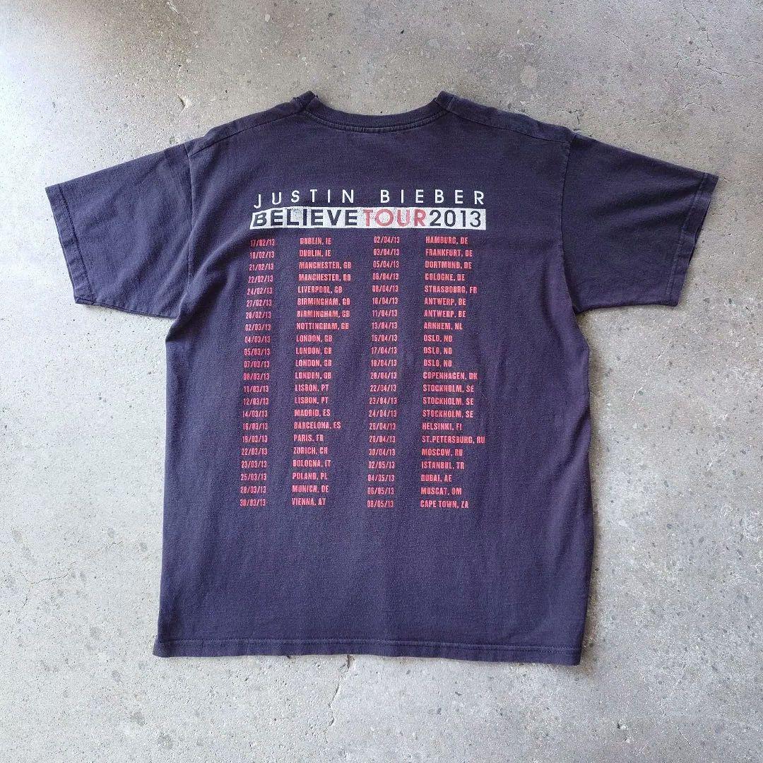 JUSTIN BEBBER tour tee 2013 M