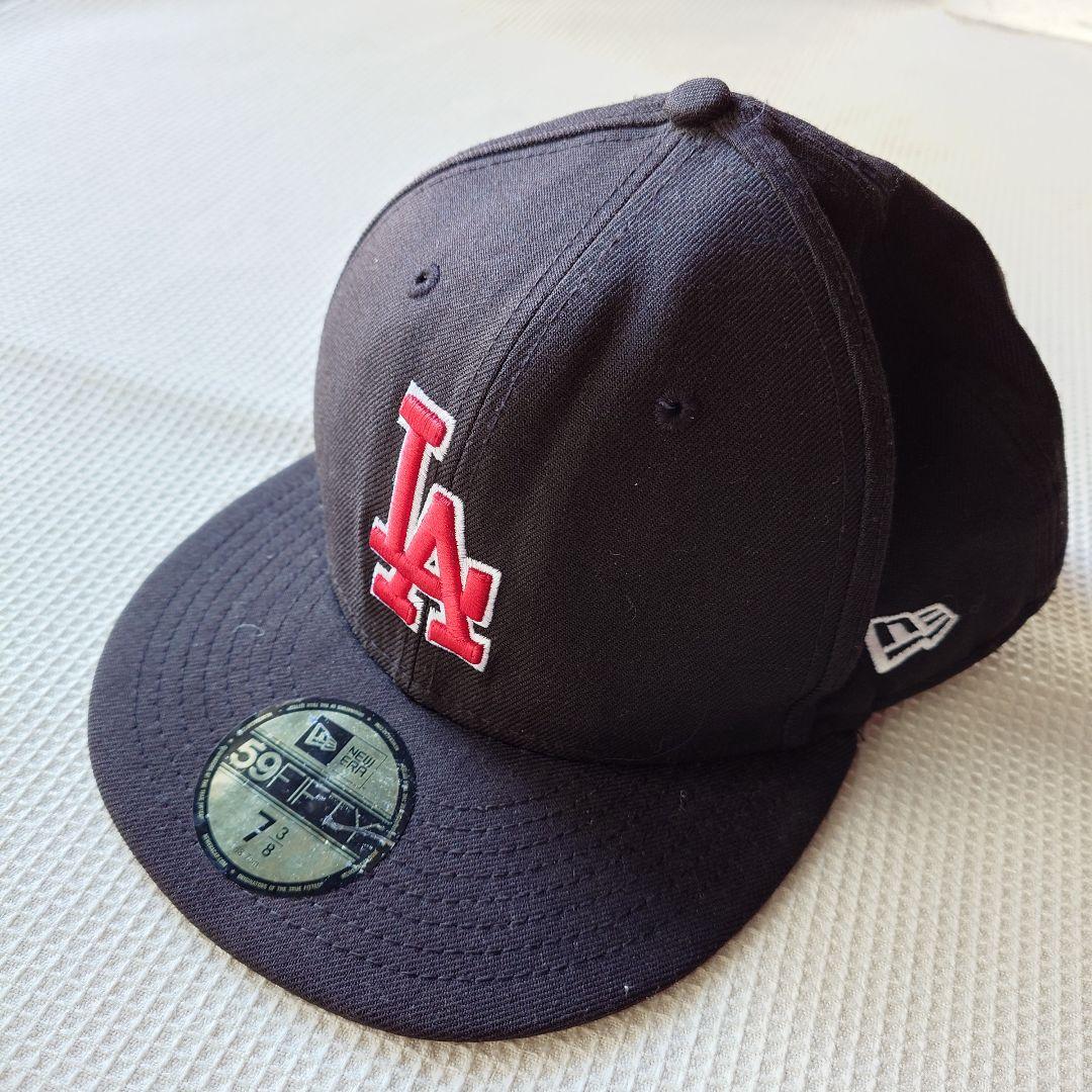 NEWERA LA dougers ニューエラ59　ドジャース 7 3/8